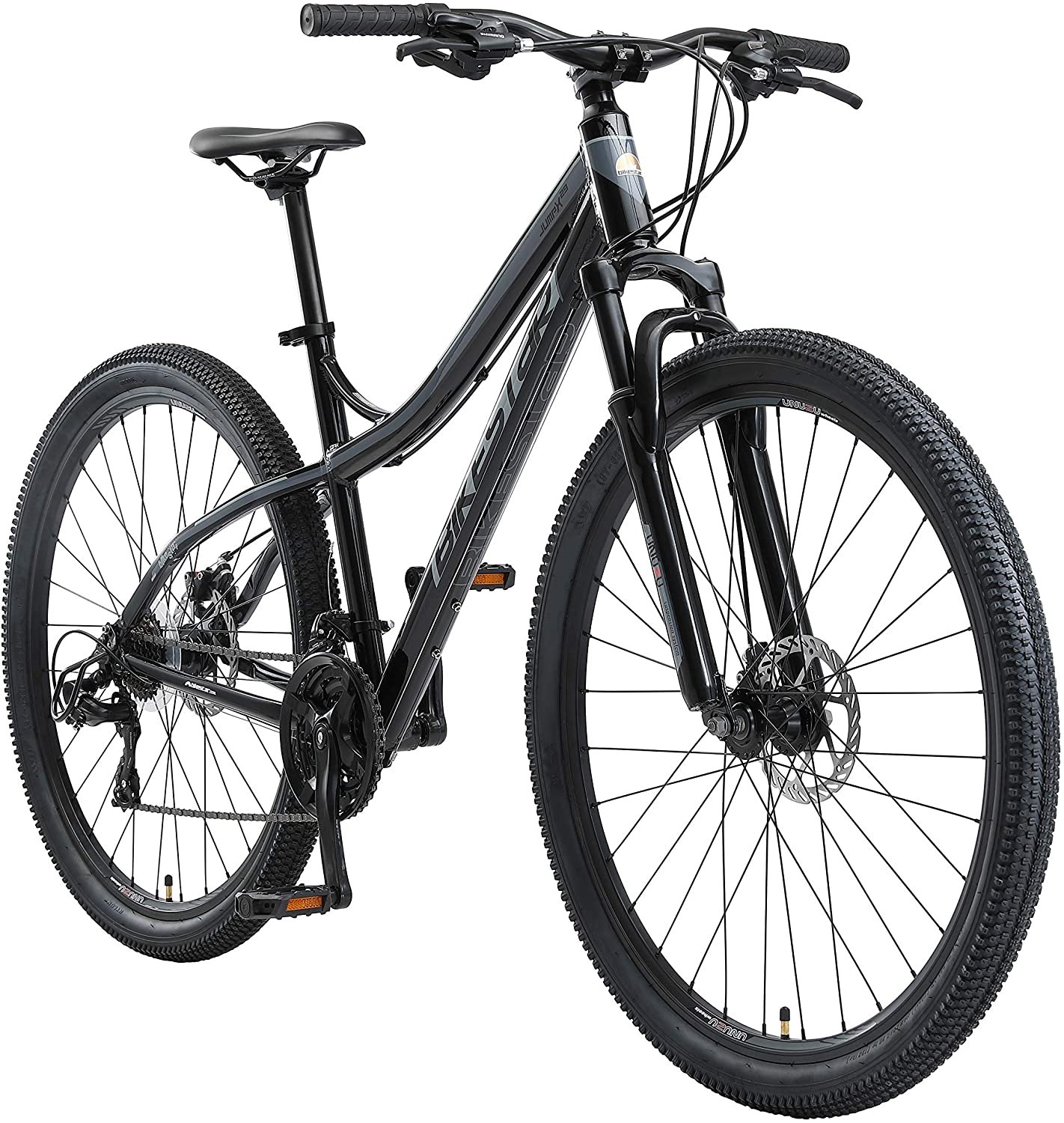 BIKESTAR Aluminium Mountainbike 28 Zoll - Schwarz