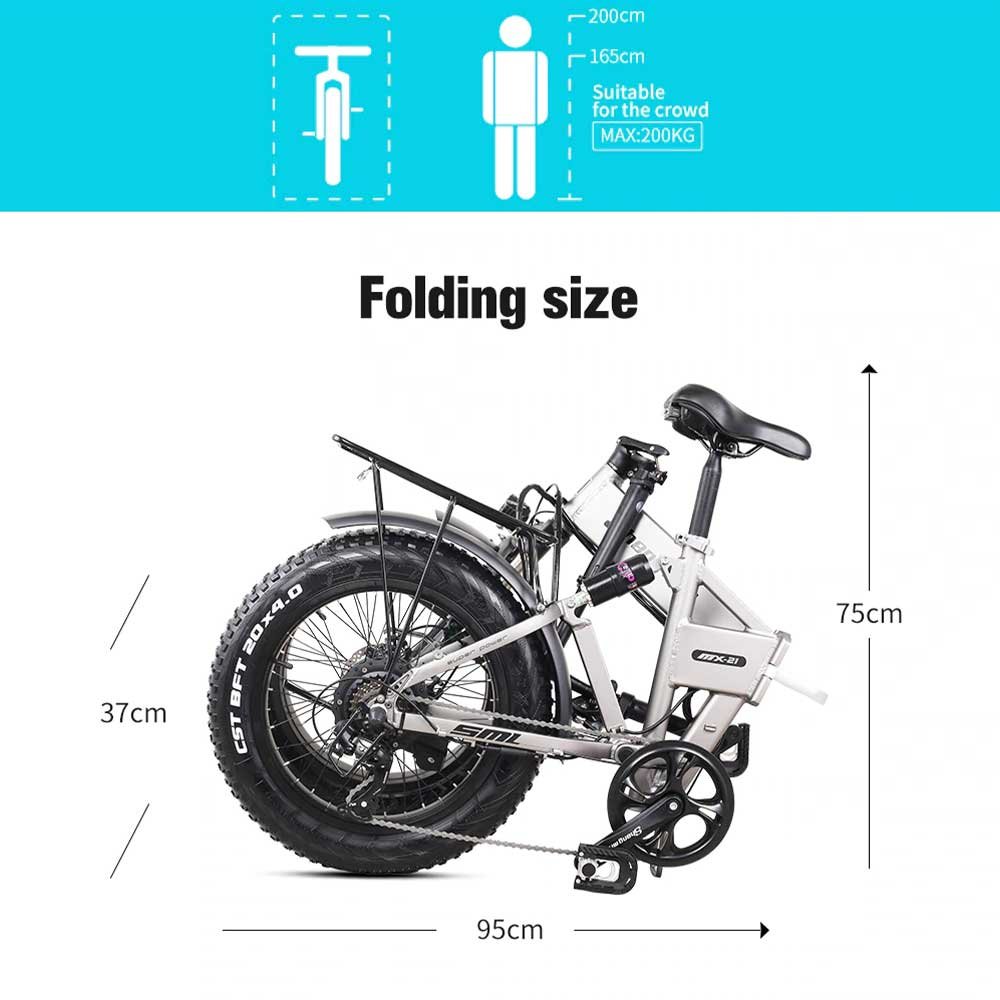 Shengmilo ™ MX21 Klappbares E-Bike