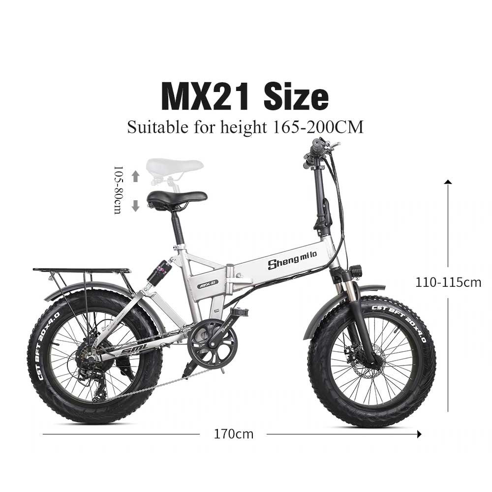 Shengmilo ™ MX21 Klappbares E-Bike