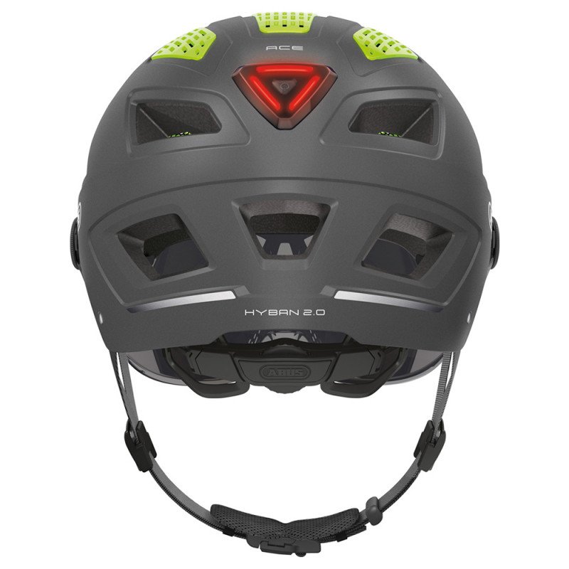 Abus Hyban 2.0 ACE Fahrradhelm – Urban mit Visier – Bild 3